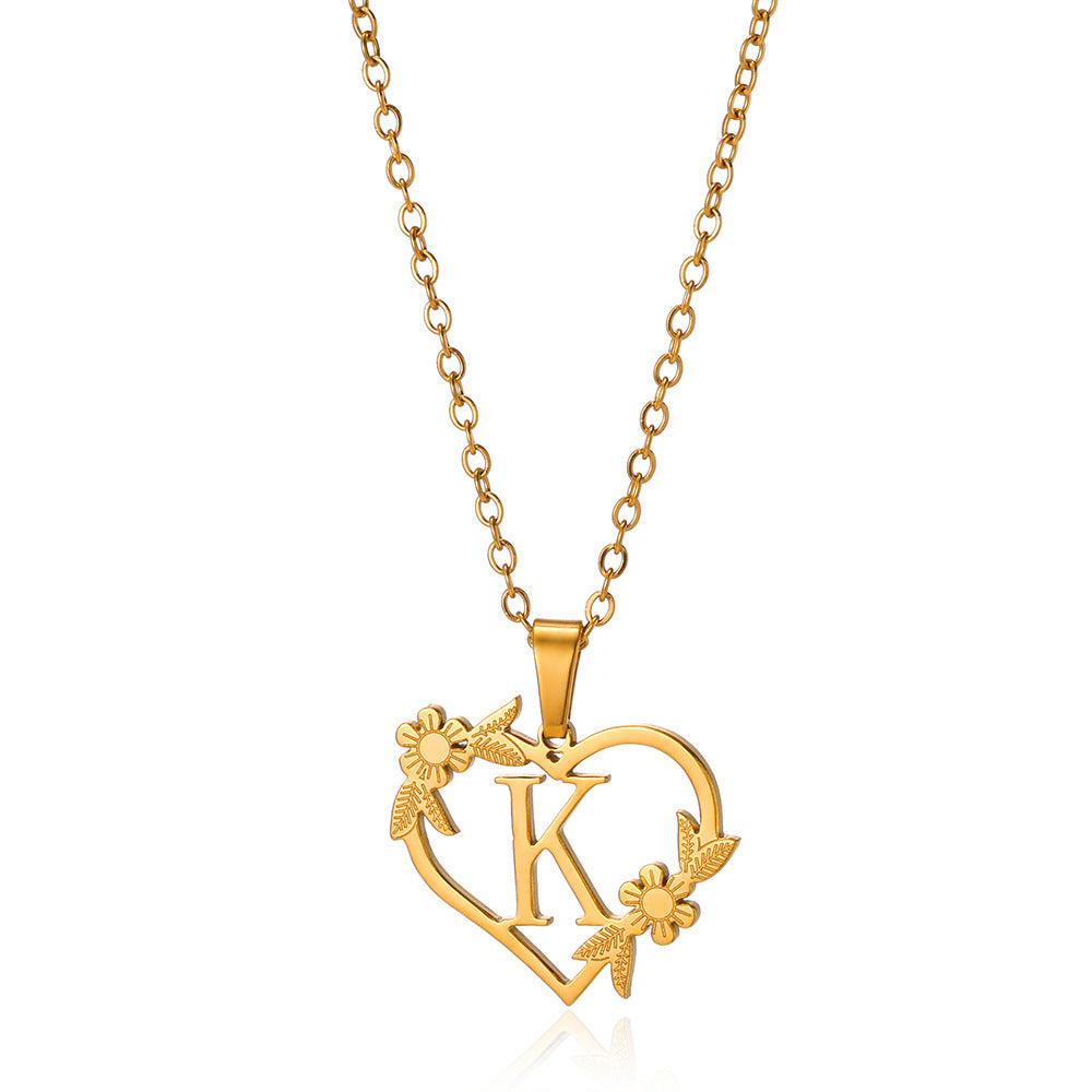 Heartfelt Initial Necklace