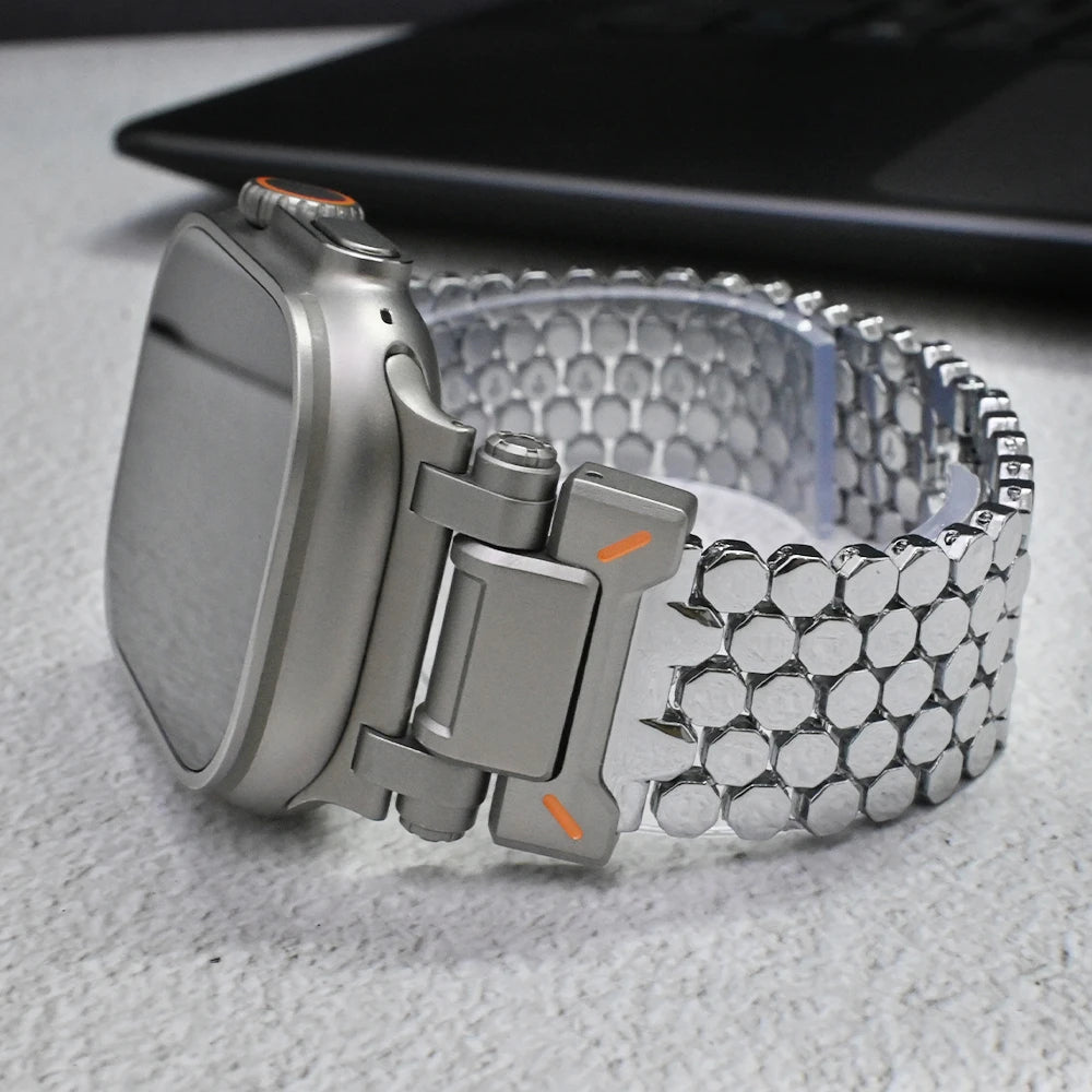 Stylish Mesh Apple Watch Strap