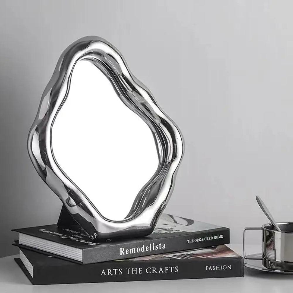 Surrealistic Melting Modern Mirror