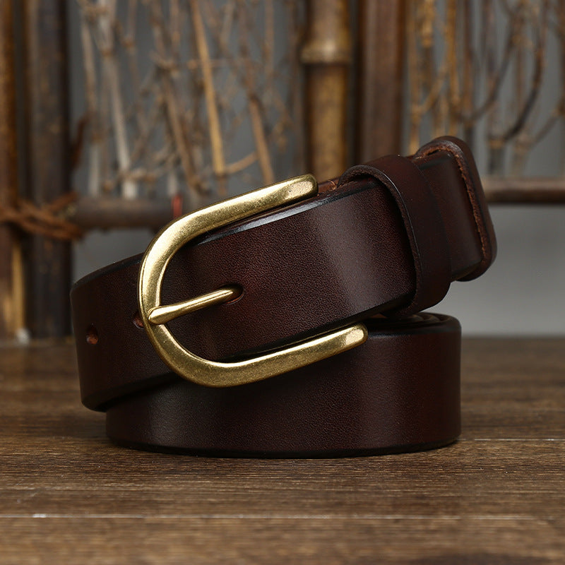 Premium Men's Classic Leather Belt