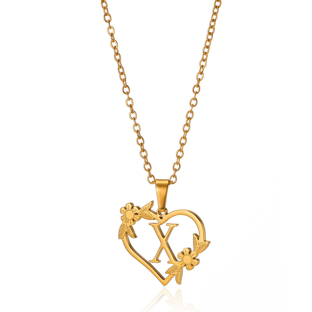 Heartfelt Initial Necklace