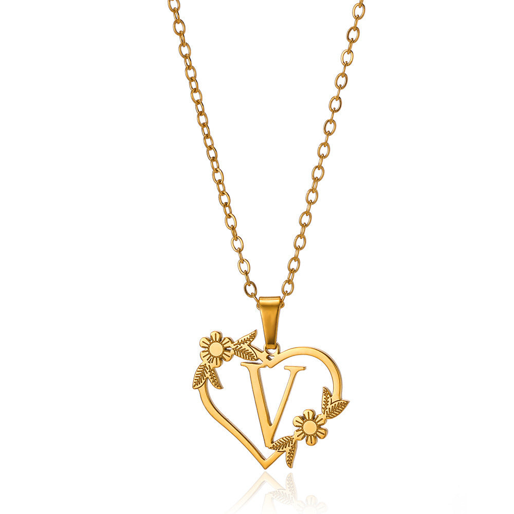 Heartfelt Initial Necklace