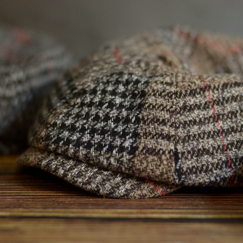 Tailored Cloth Flat Cap