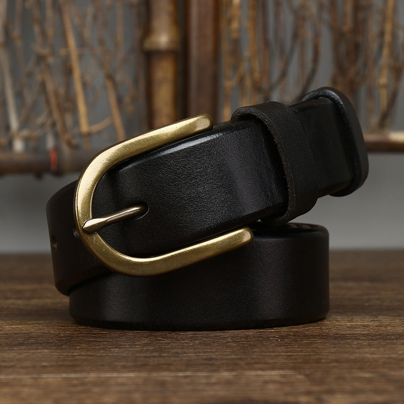 Premium Men's Classic Leather Belt