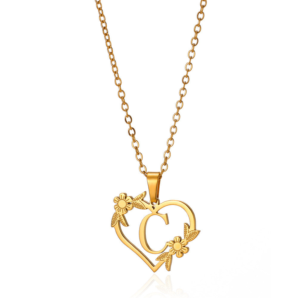 Heartfelt Initial Necklace