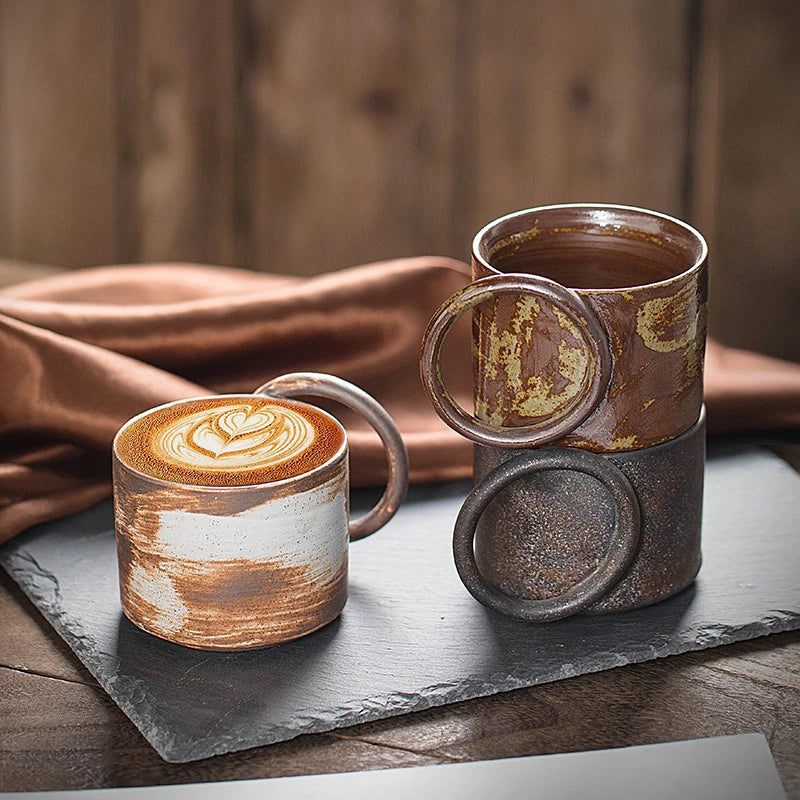 Ceramic Retro Coffee Mugs