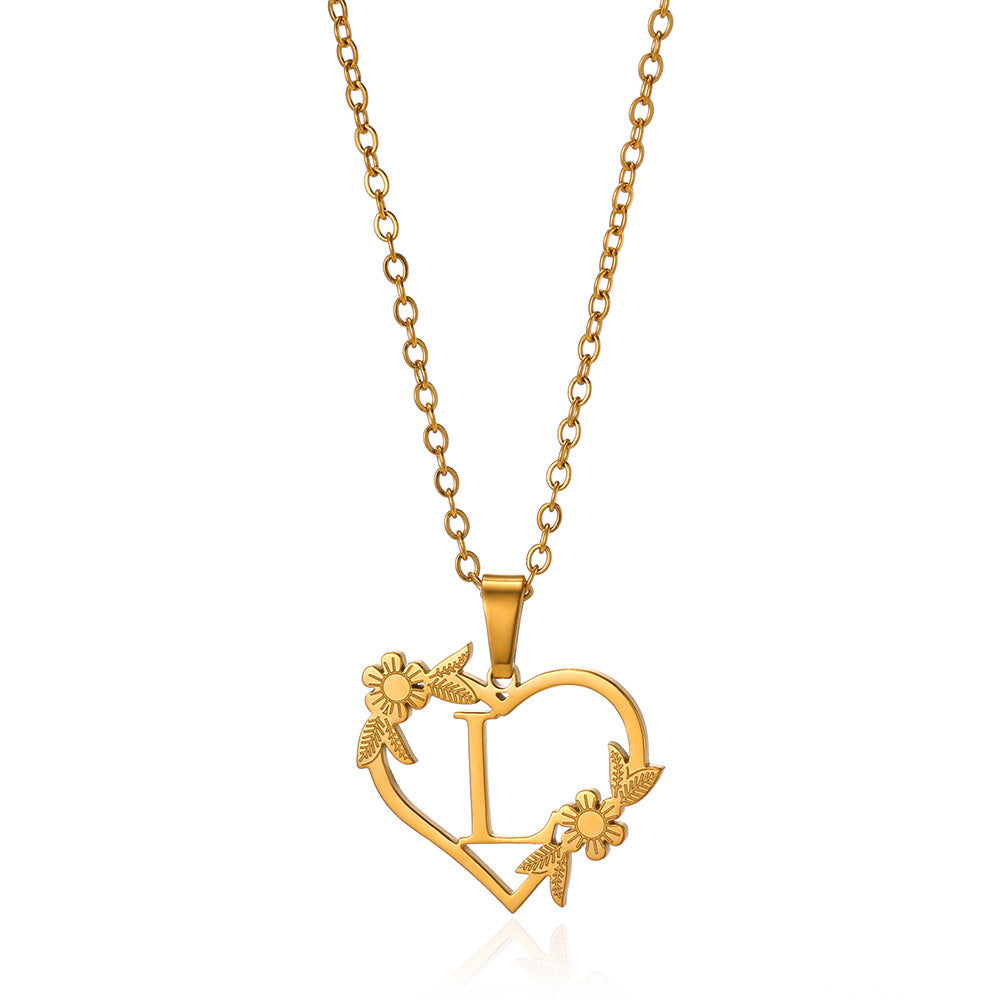 Heartfelt Initial Necklace