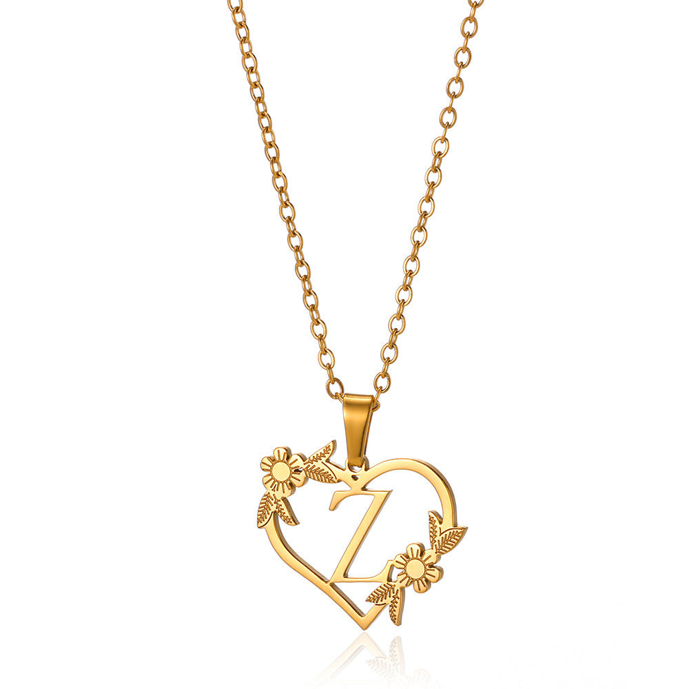 Heartfelt Initial Necklace