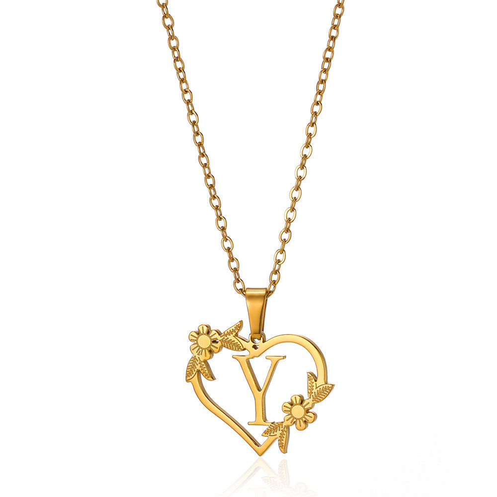 Heartfelt Initial Necklace