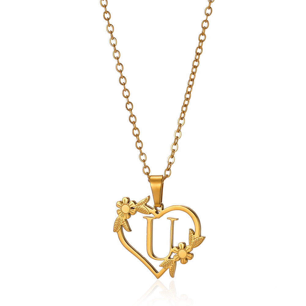 Heartfelt Initial Necklace