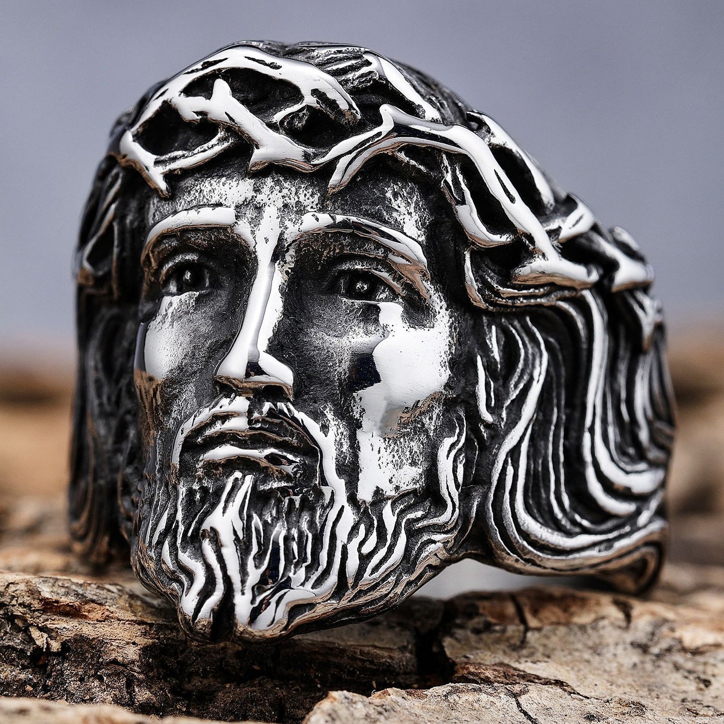 FaithFlare Jesus Statement Ring