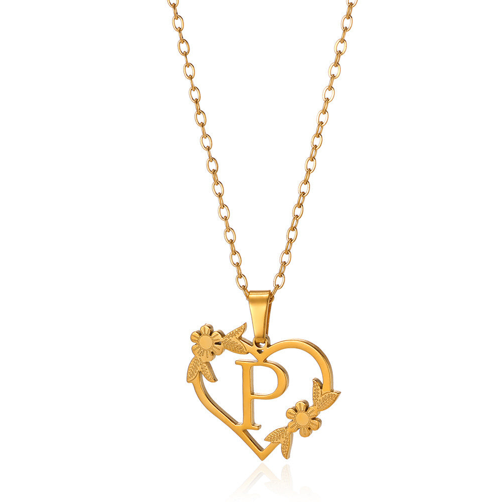 Heartfelt Initial Necklace