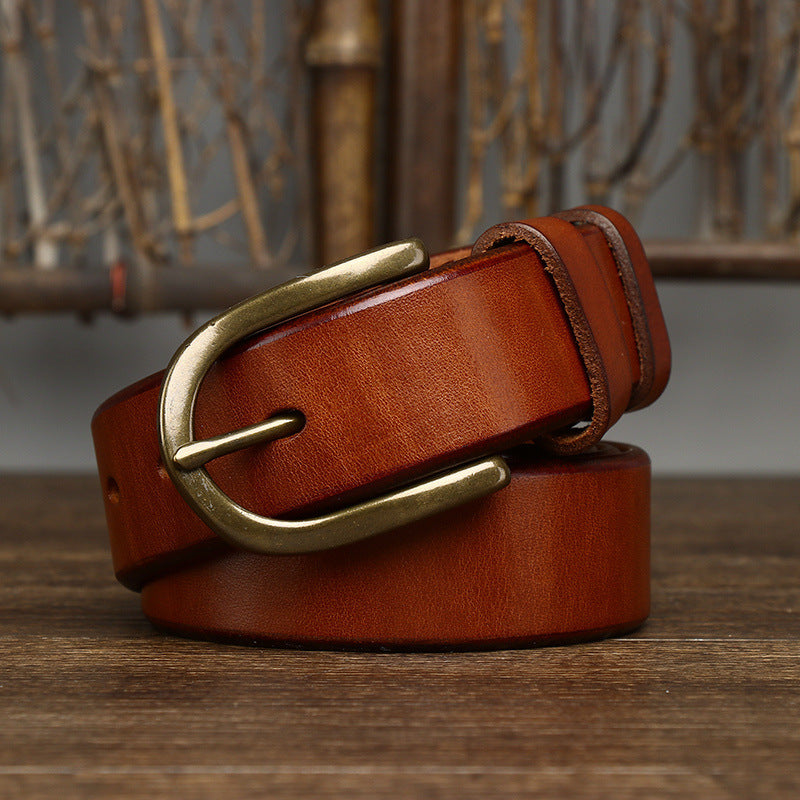 Premium Men's Classic Leather Belt