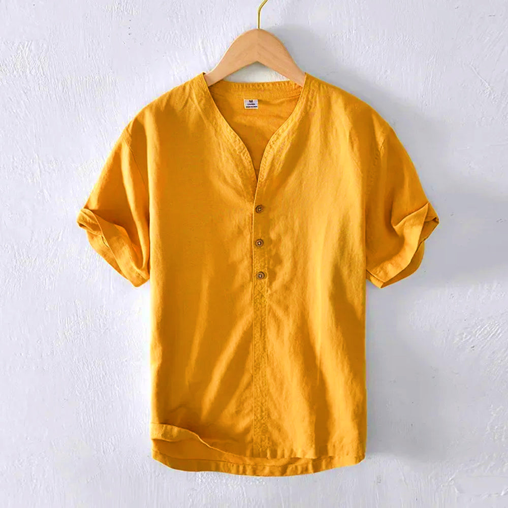 Essential Button-Up Cotton Shirt